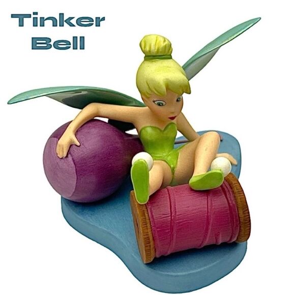 Walt Disney Collection Tinkerbell Figurine Little Charmer Multicolor Retired - Picture 1 of 6